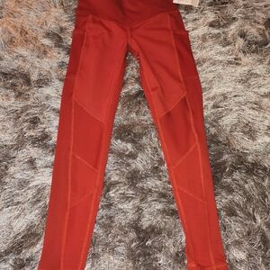 Xersion Fiery Red Leggings